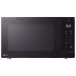 LG NeoChef MSER1590B 1.5 cu ft countertop microwave in black, front view
