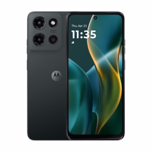 Motorola Moto G 5G 2025 128GB open box smartphone, front and back view