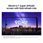 Samsung Galaxy A17 5G 6.7-inch Super AMOLED display with 90Hz refresh rate
