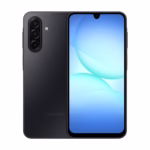 Samsung Galaxy A17 5G in Black, rear triple camera and front display