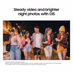 Samsung Galaxy A17 5G 50MP camera with OIS for brighter night photos