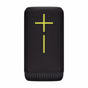 Ultimate Ears EVERBOOM portable Bluetooth speaker in Charcoal Black, front view