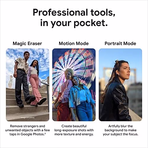 Google Pixel 6 Pro photo tools including Magic Eraser, Motion Mode and Portrait Mode
