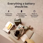 Google Pixel 6 Pro 5003 mAh battery with fast charging and all-day power