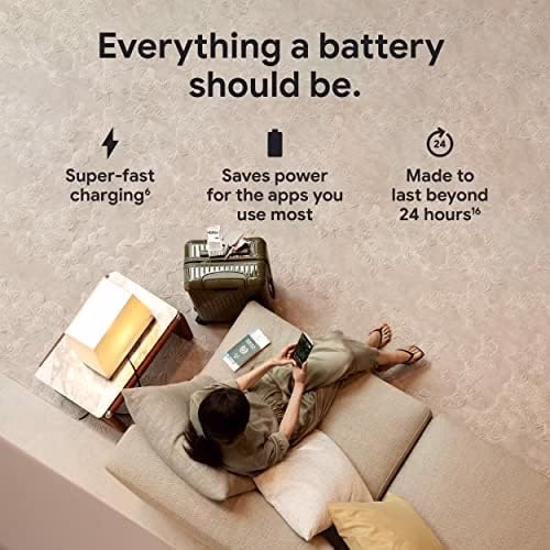 Google Pixel 6 Pro 5003 mAh battery with fast charging and all-day power