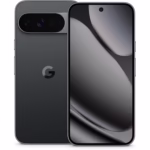 Google Pixel 10 Pro XL eSIM 256GB in Obsidian, front and rear view
