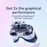 Meta Quest 3S internal view highlighting the Snapdragon XR2 Gen 2 processor