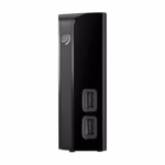 Seagate Backup Plus Hub 8TB desktop drive front face with two USB 3.0 hub ports