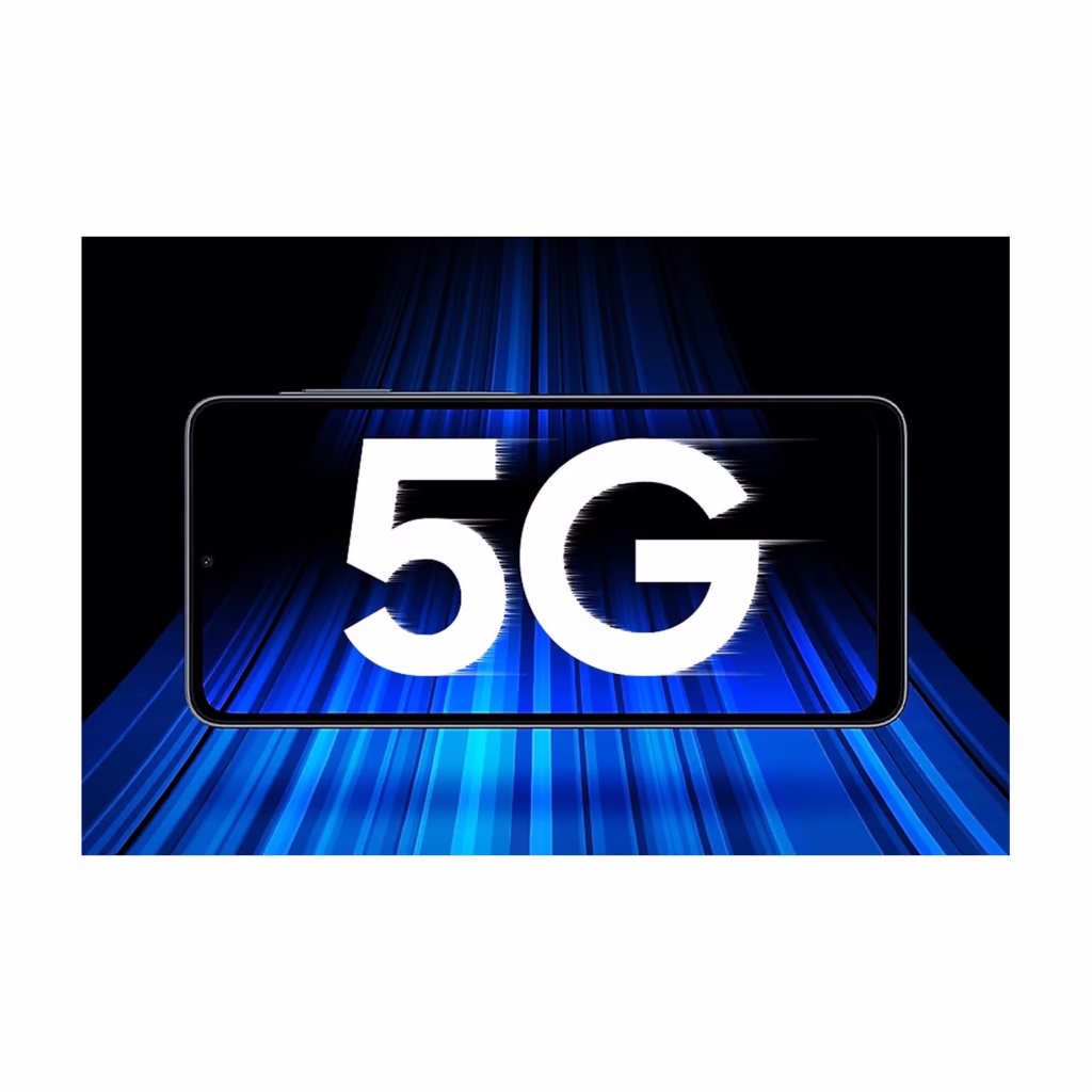 Samsung Galaxy A07 5G showing 5G on-the-go connectivity
