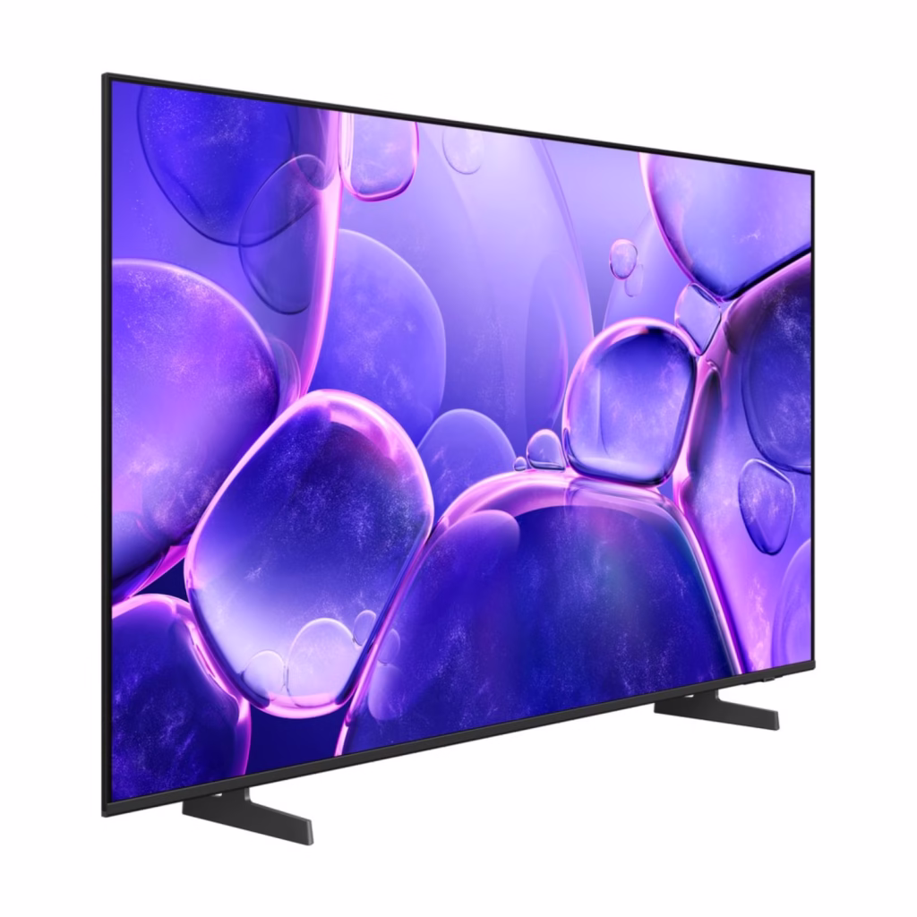 Samsung 75-Inch U8000F 4K Smart TV, angled perspective view