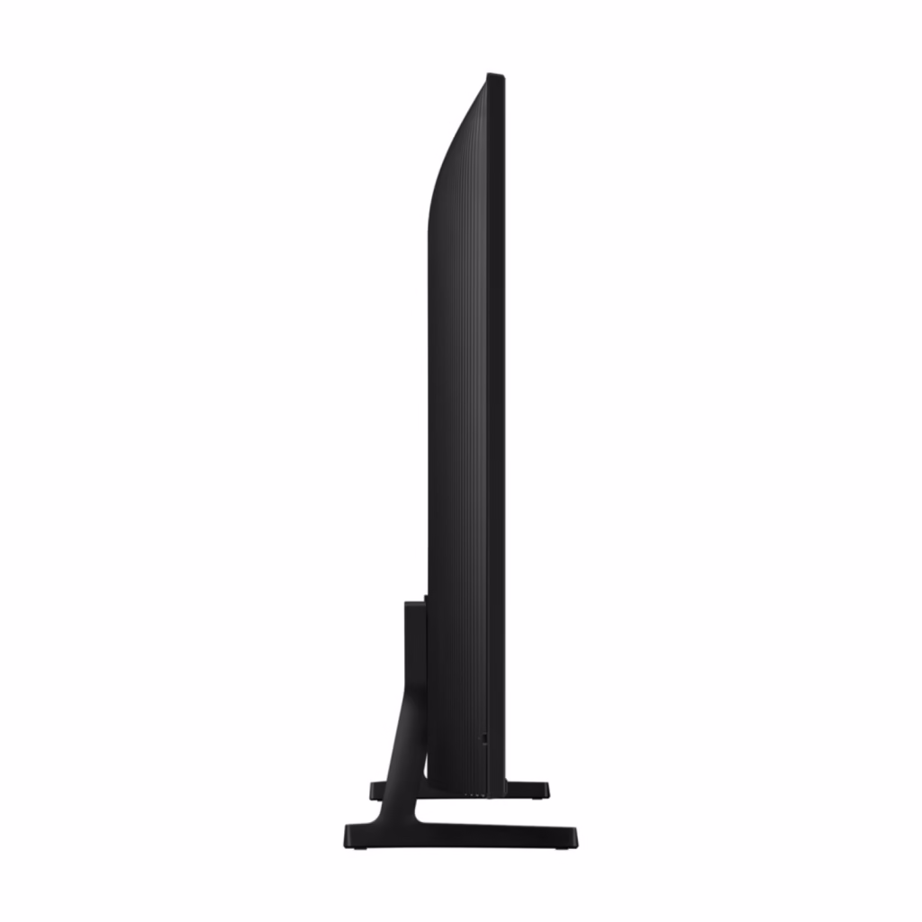 Samsung 50-Inch Q7F QLED 4K Smart TV, side profile showing the slim chassis