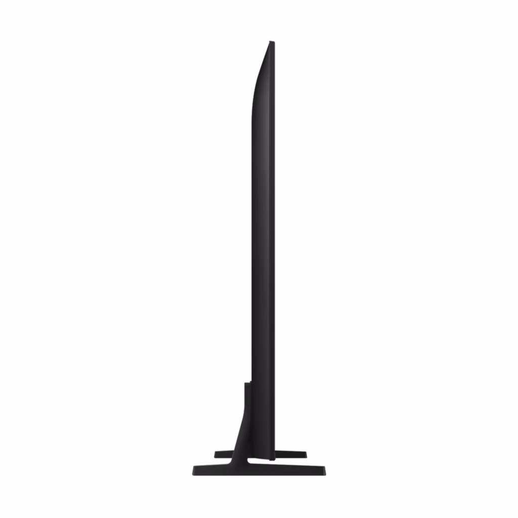 Samsung 85-Inch Q7F QLED 4K Smart TV, side profile showing the slim chassis