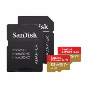 SanDisk Extreme Plus 128GB microSD Card 2-Pack - Brand New