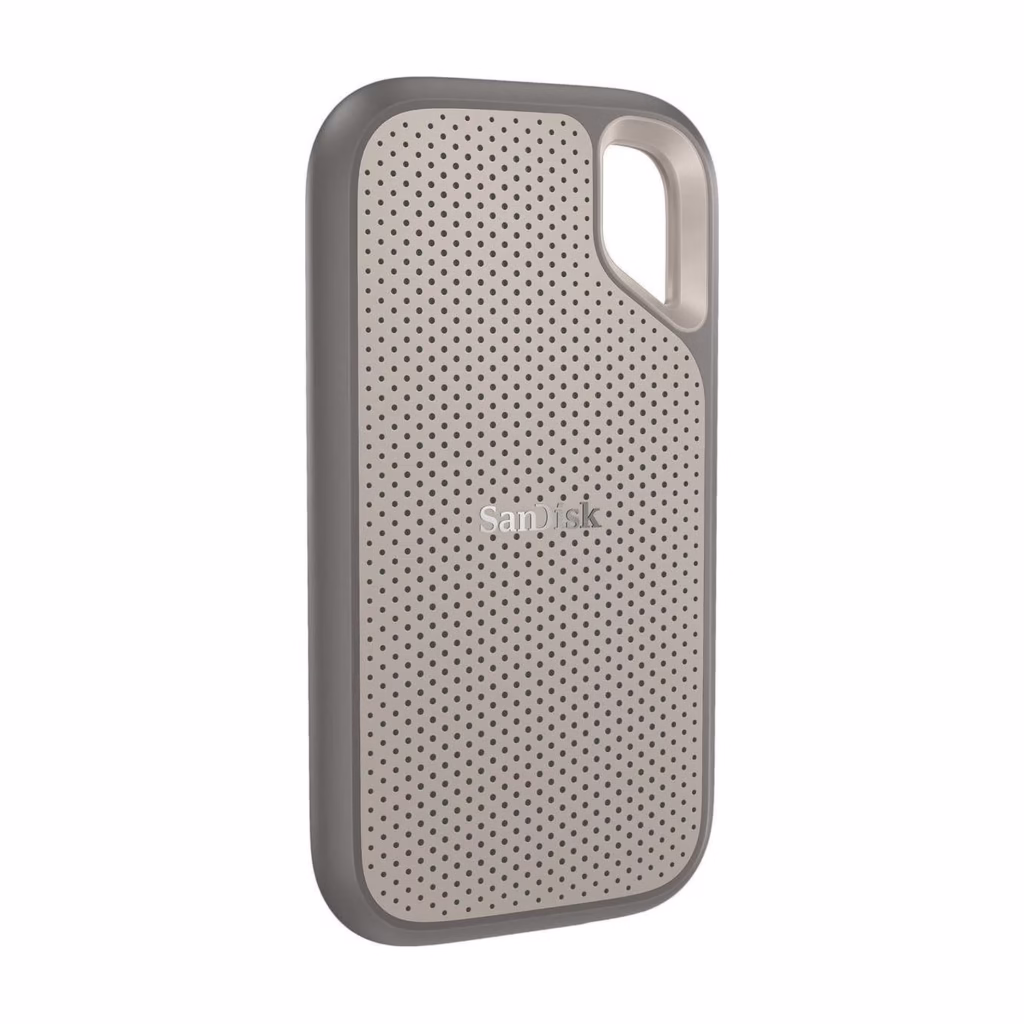 SanDisk Extreme Go 1TB portable SSD side profile view