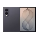 Samsung Galaxy Z Fold8 in Graphite, back panel and cover screen view
