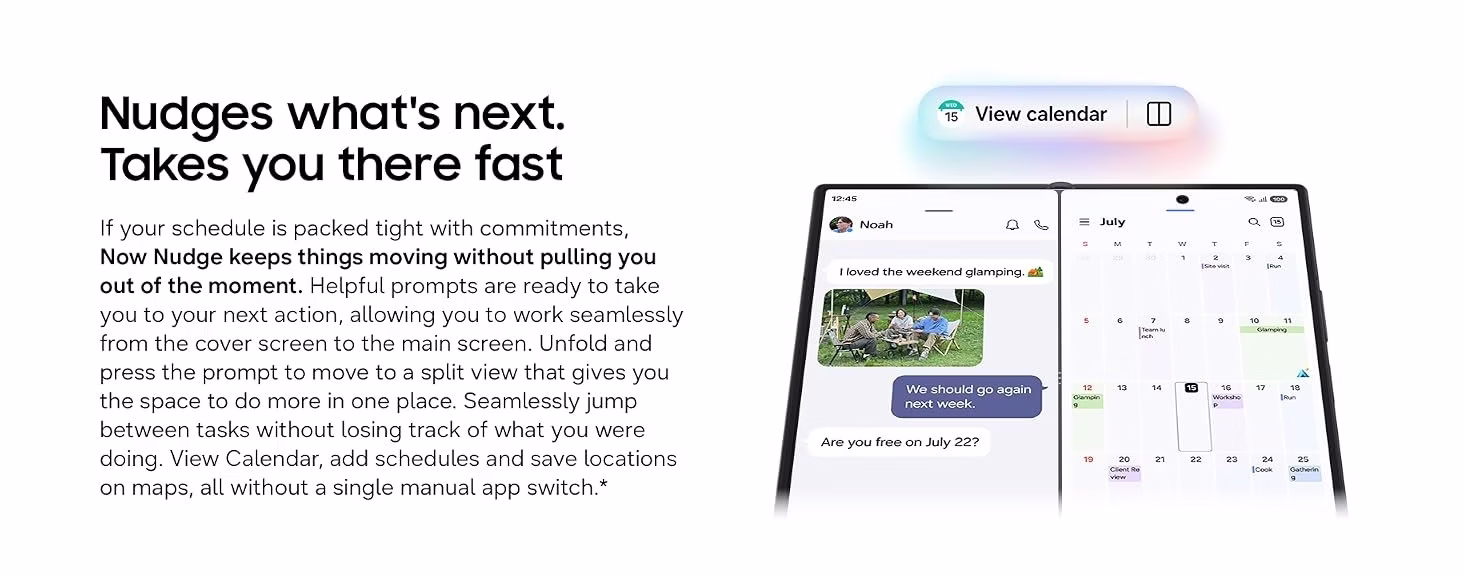 Samsung Galaxy Z Fold8 Ultra banner - Now Nudge Galaxy AI