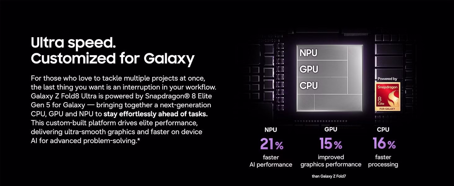 Samsung Galaxy Z Fold8 Ultra banner - Snapdragon 8 Elite Gen 5 for Galaxy performance