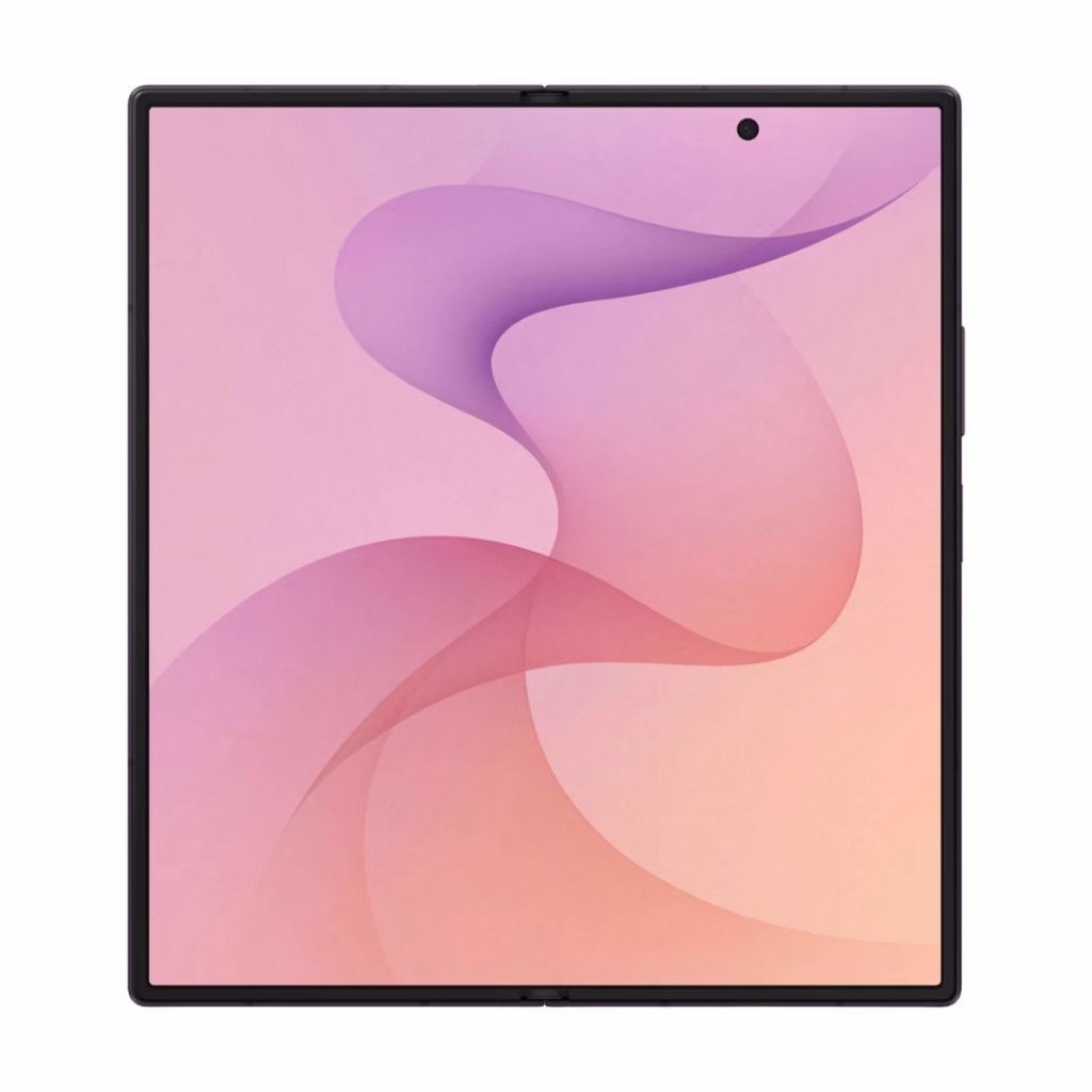 Samsung Galaxy Z Fold8 Ultra unfolded showing the 8-inch main display