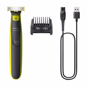 Philips OneBlade 360 Face QP2724/21 with 5-in-1 comb and USB-A cable