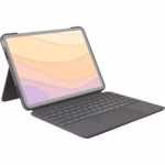 Logitech Combo Touch iPad Air keyboard case Oxford Grey