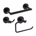 Moen Metry Bath Hardware Kit three pieces in matte black