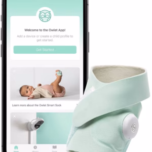 Owlet Smart Sock 3 Baby Monitor, Mint - Brand New