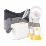 Medela Pump In Style MaxFlow breast pump with tote and bottle