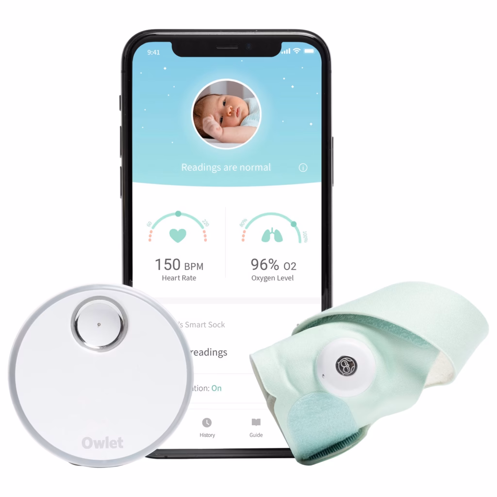 Owlet Smart Sock 3 sensor with Base Station