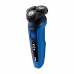 Philips Shaver 5000 S5466/17 shaver, angled view of the Contour heads