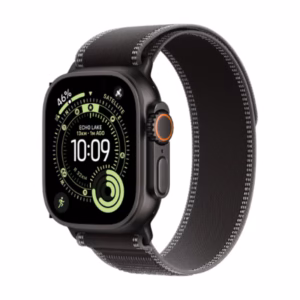 Apple Watch Ultra 3 (GPS + Cellular) 49mm Black Titanium Case with Black/Charcoal Trail Loop M/L - Brand New