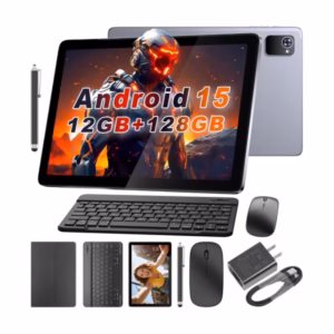BYYBUO SmartPad E220_M_US 128GB Wi-Fi Tablet, Grey - Open Box