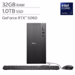 Dell Tower Ultra 7 RTX 5060 32GB 1TB manufacturer configuration