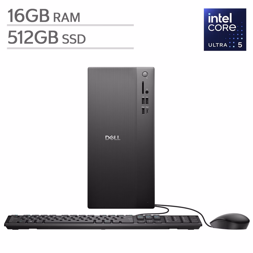 Dell Tower Ultra 5 16GB 512GB manufacturer configuration