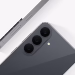 Samsung Galaxy S26 FE Graphite camera and side profile manufacturer detail