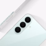 Samsung Galaxy S26 FE Pistachio camera and side profile manufacturer detail