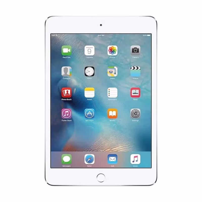 Apple iPad mini 4 128GB Wi-Fi + Cellular Silver - Excellent Condition - view 1