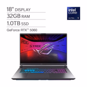 ASUS ROG Strix G18 18” Core Ultra 9 290HX Plus RTX 5060 32GB/1TB — Open Box