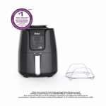 Ninja AF101C air fryer shown on white with the included multi-layer rack