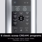Ninja CREAMi Swirl NC701C control panel showing the six classic scoop programs