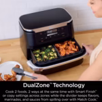 Ninja DZ071C DualZone technology cooking two foods two ways with Smart Finish