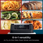 Ninja DZ071C six cooking functions air fry air broil bake roast reheat and dehydrate