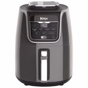 Ninja Max XL Air Fryer AF161C in grey, front view with digital control panel