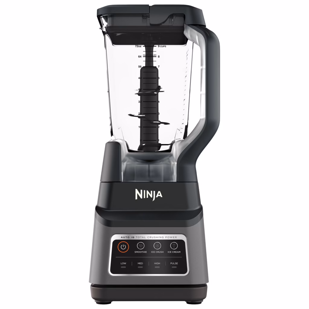 Ninja Professional Plus Blender BN701C in grey, front view with the 72 oz Total Crushing pitcher