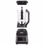 Ninja BN701C lid, 72 oz pitcher with stacked blade assembly and 1400-watt motor base separated