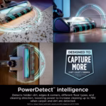 Shark PowerDetect IP3251C nozzle detecting dirt, edges, floor type and cleaning direction