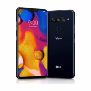 LG V40 ThinQ 64GB New Moroccan Blue - Good Condition Certified Pre-Owned - Doesn't work with Freedom, Fizz, Videotron