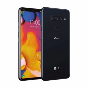 LG V40 ThinQ 64GB - Excellent Condition Certified Pre-Owned - Doesn't work with Freedom, Fizz, Videotron - New Aurora Black